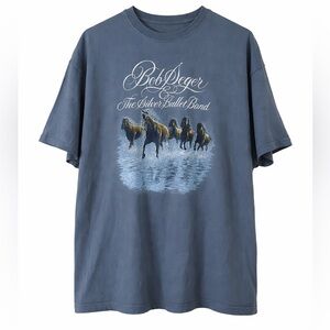 Bob Seger & The Silver Bullet Band Final Tour Graphic Tee Shirt Men’s XL